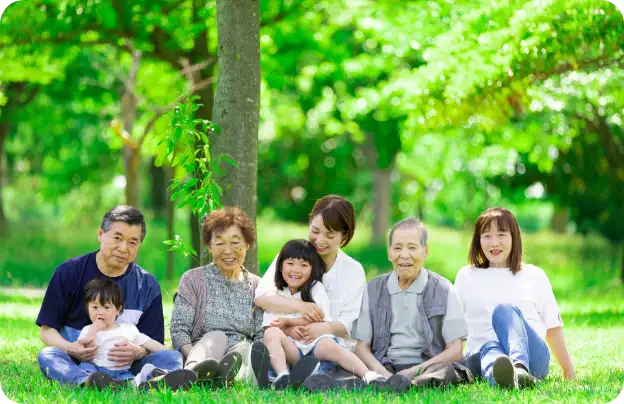 こころも体も健やかに、笑顔があふれる社会へイメージ画像